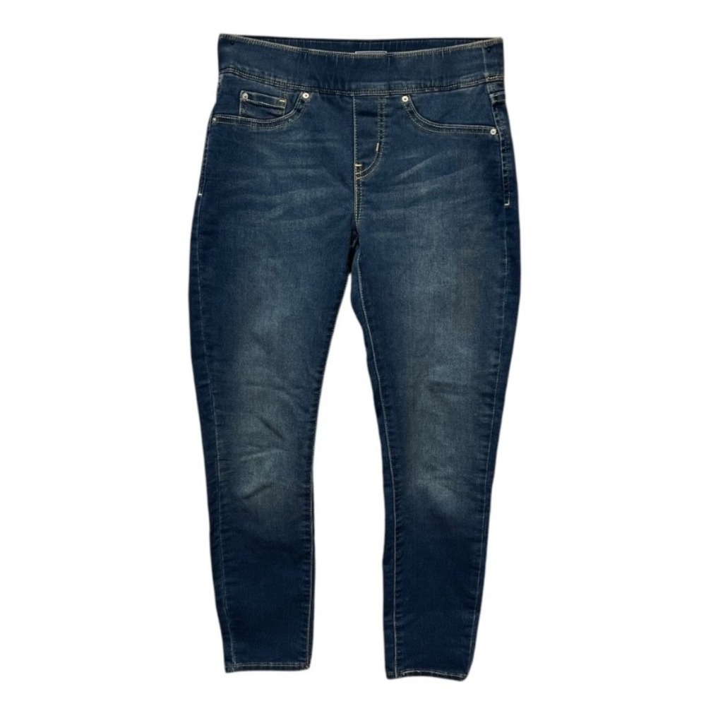 Signature Gold Levi Strauss Pull-On‎ Skinny Jeans Totally Shaping Size 2S 26x27